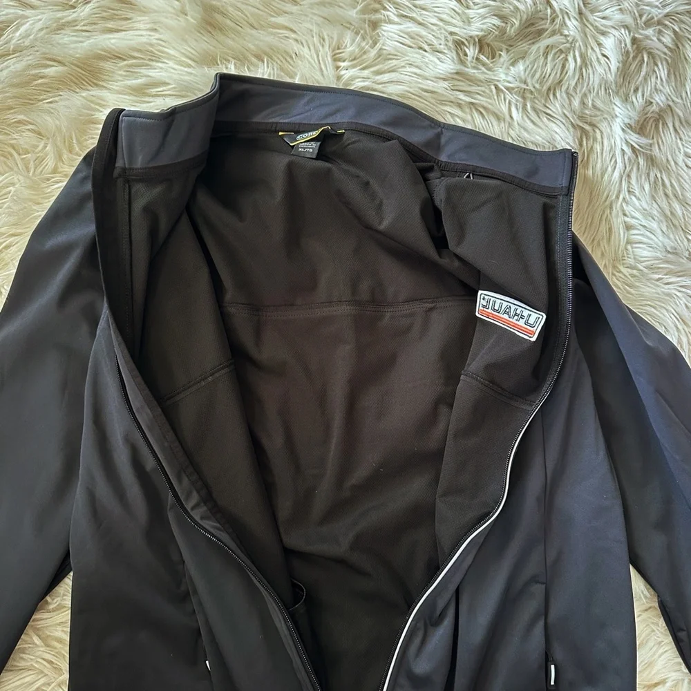 NEW Uhaul Mens Jacket Gray Charcoal Size XL Full Zip Reflective Employee Work - Picture 7 of 8